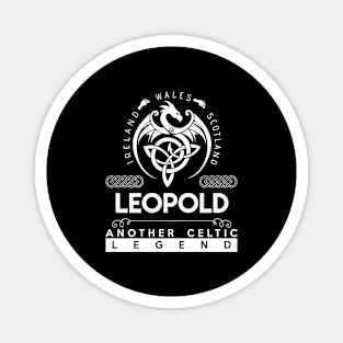 Leopold Name T Shirt - Another Celtic Legend Leopold Dragon Gift Item Magnet